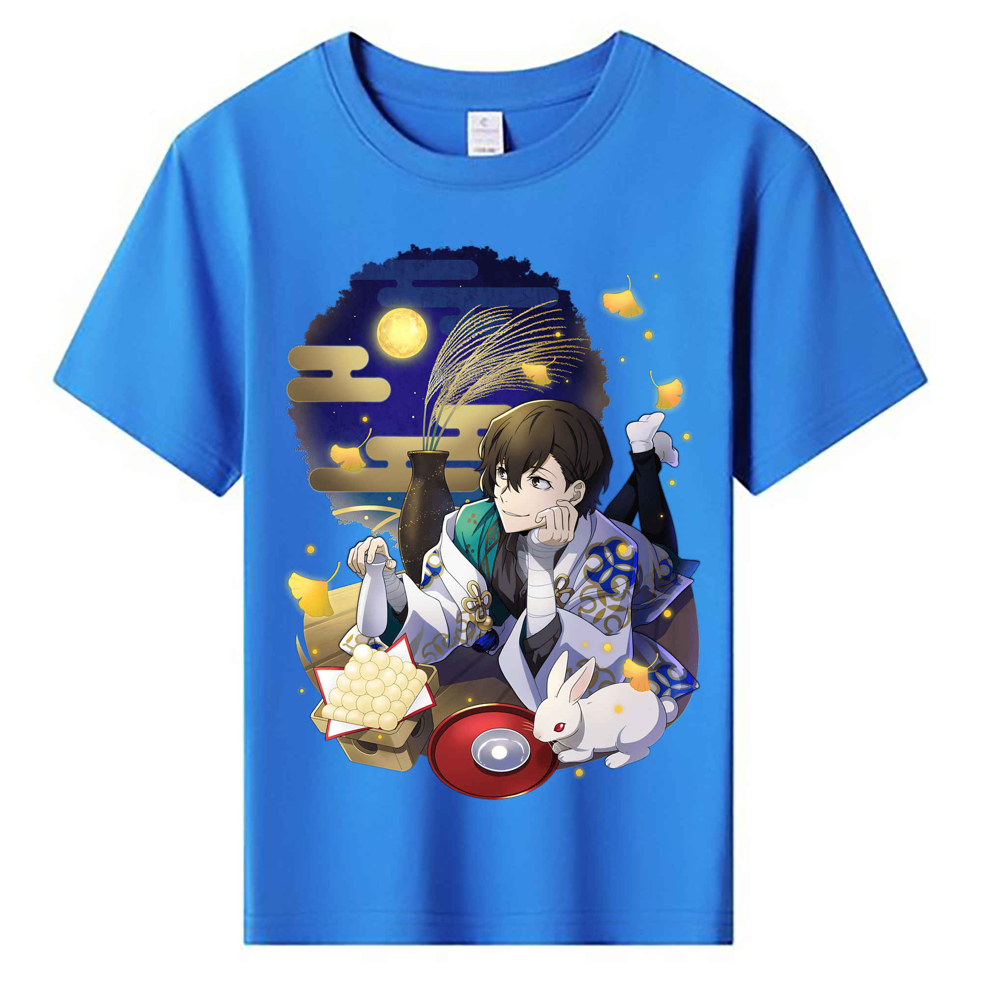 （画像用） 文豪ストレイドッグス Bungo Stray Dogs 綿100％キッズTシャツ（フロントプリント）